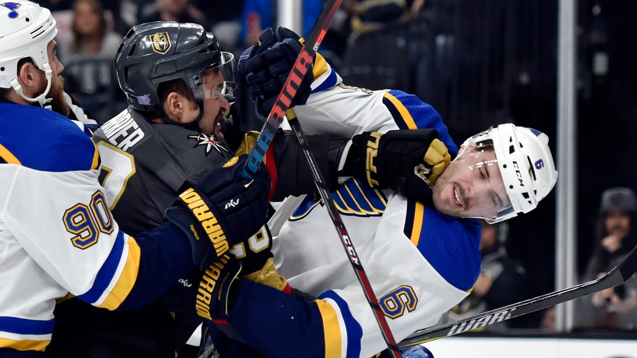 O’Reilly scores twice, Blues beat Golden Knights 4-1